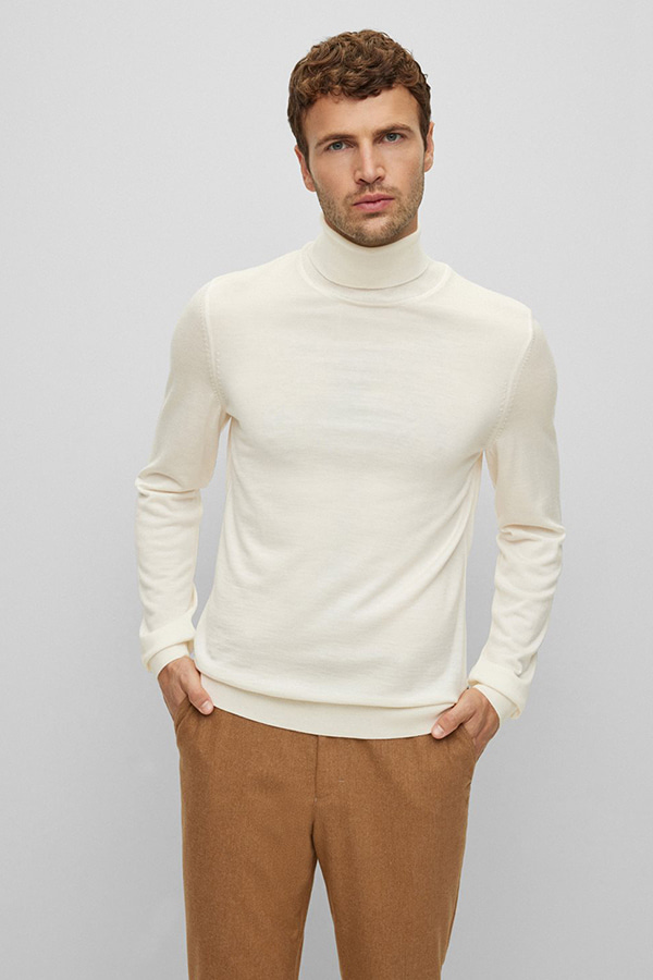 ΠΛΕΚΤΗ ΜΠΛΟΥΖΑ BOSS - 131 ΕΚΡΟΥ